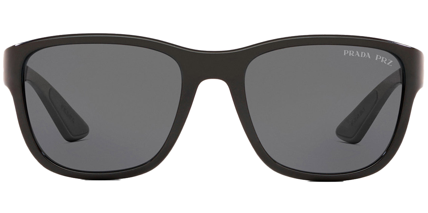 Prada Linea Rossa Black Rubber Soft Square - Eyedictive
