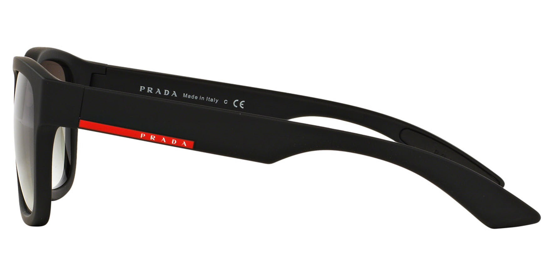 Prada Linea Rossa LifeStyle Black Rubber - Eyedictive