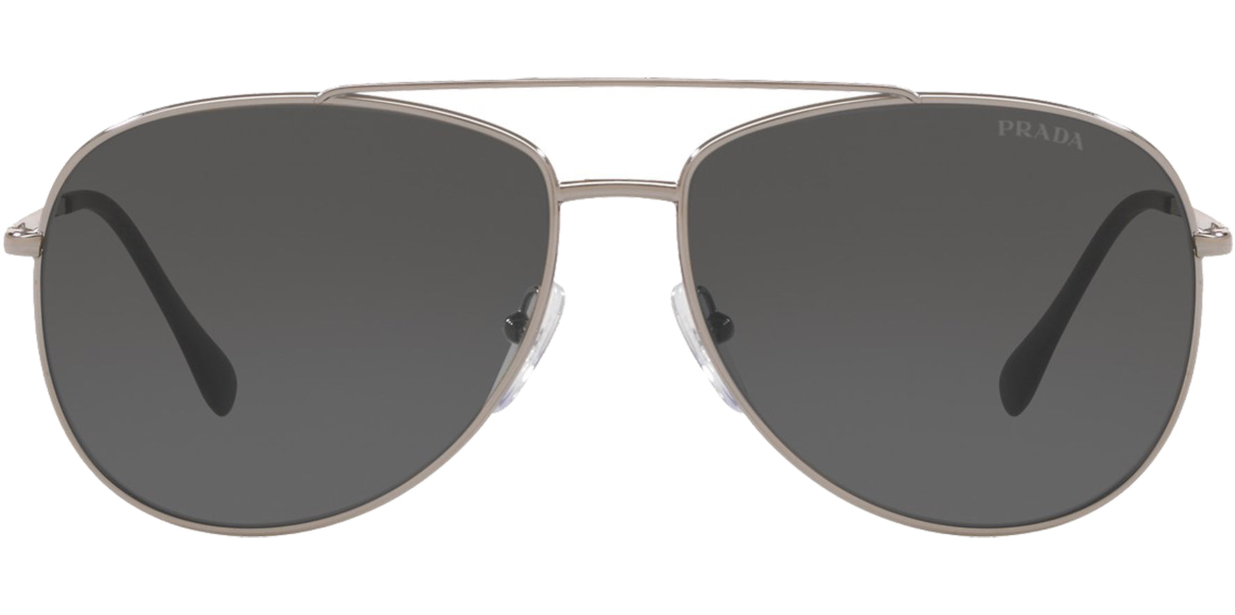 Prada Linea Rossa Gunmetal Aviator - Eyedictive