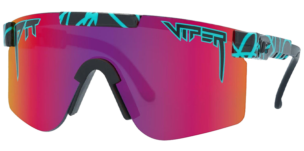 Pit Viper The Voltage Original Narrow Polarized Shield w/ Adjustable Temples