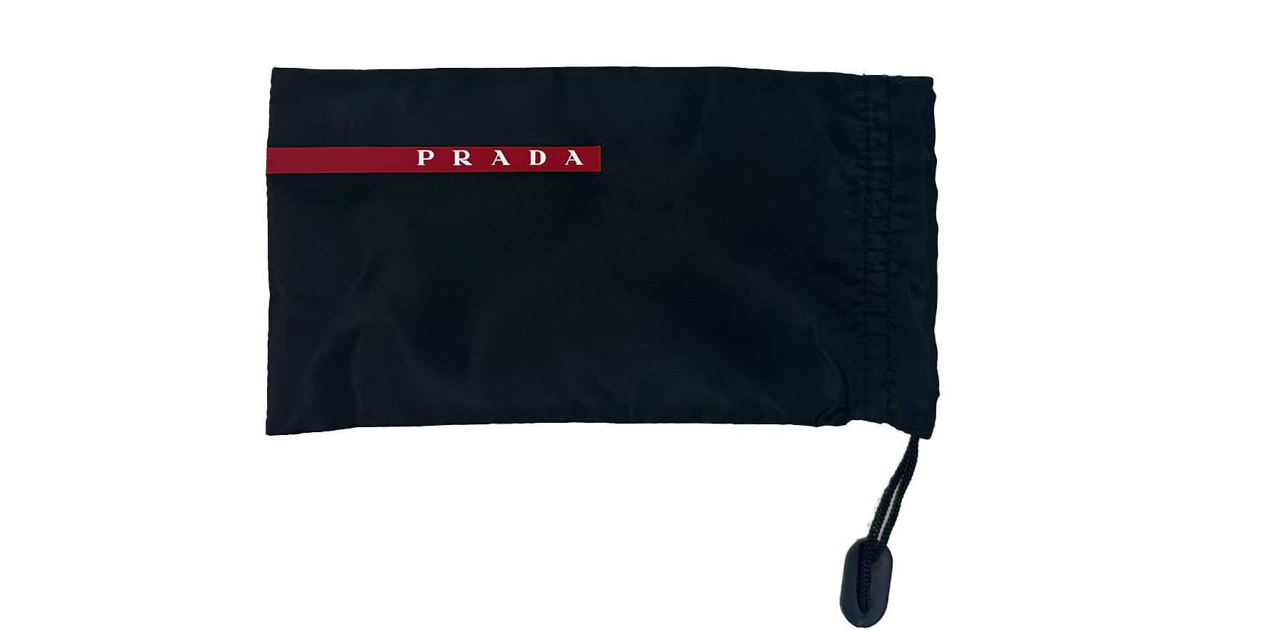 Prada Linea Rossa Matte Black Semi-Rimless Geometrical Shield - Eyedictive