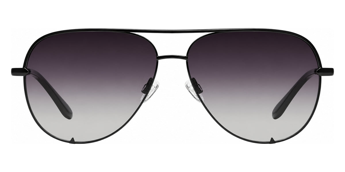 Quay High Key Polarized Extra Large Aviator w/ Gradient Lens