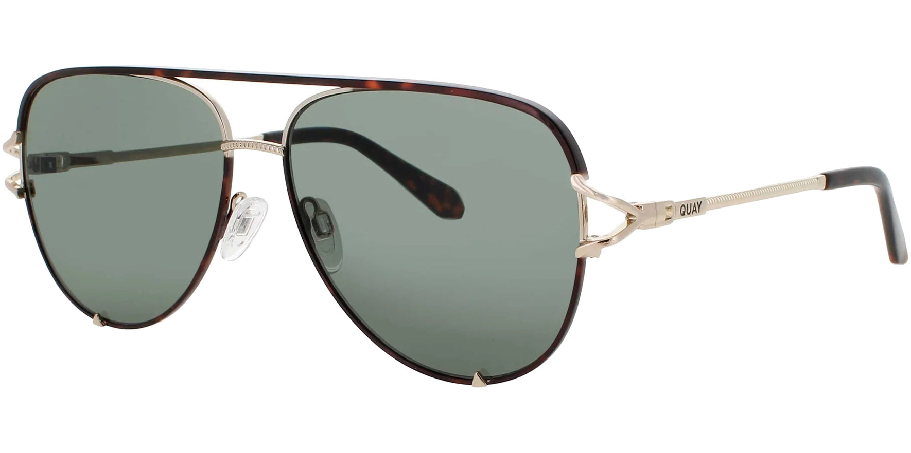 Quay High Key Twist Aviator w/ Adjustable Nose Pads