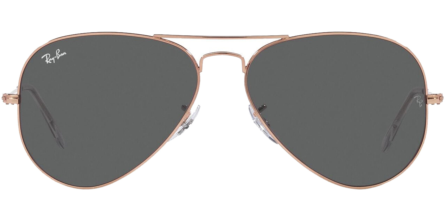Ray-Ban Gold-Tone Aviator w/ Slim Temples