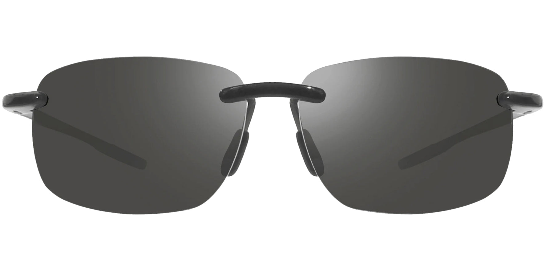 Revo Descend Pro Polarized Photochromic Rimless Wrap w/ Mirror Lens