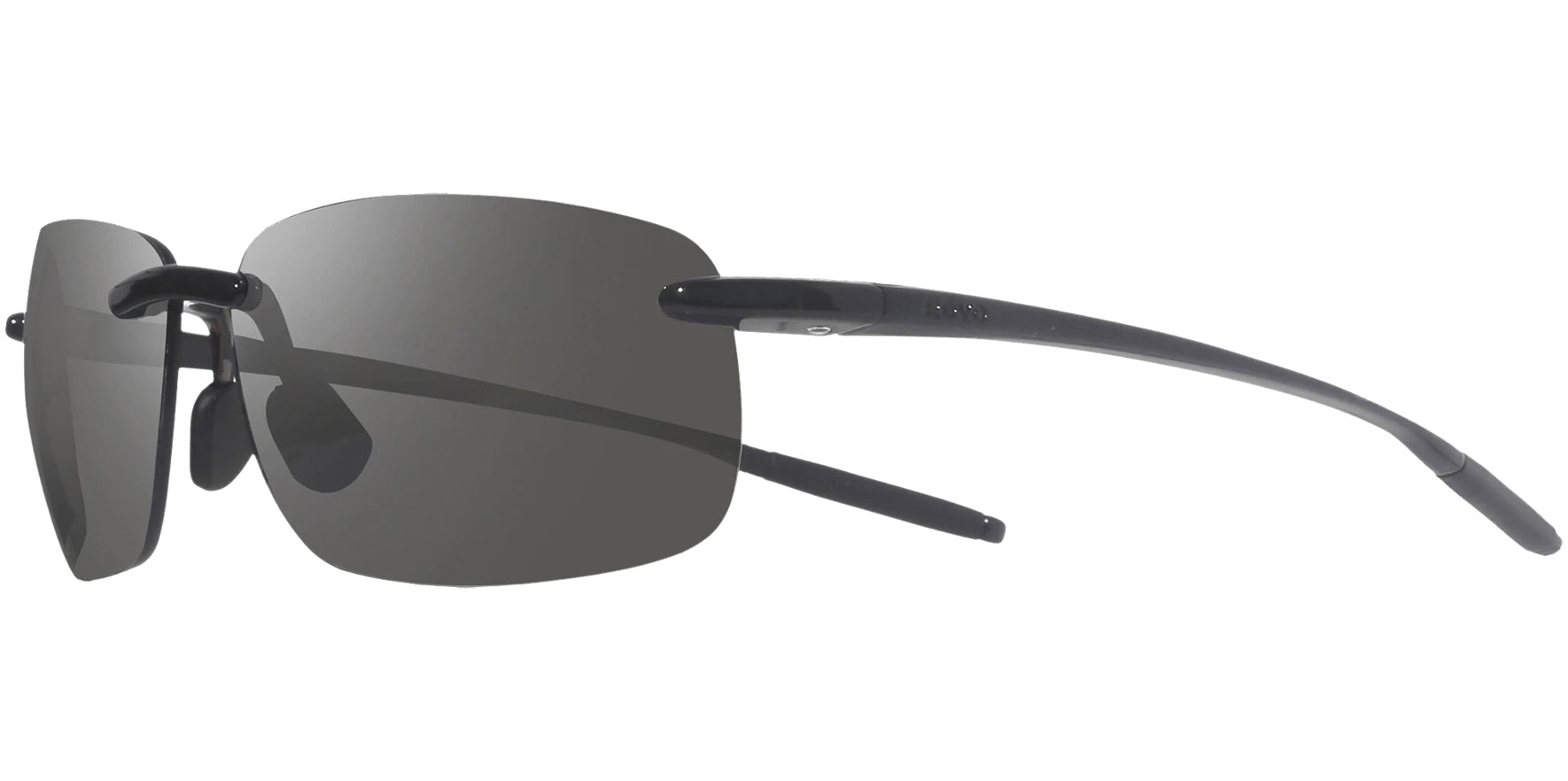 Revo Descend Pro Polarized Photochromic Rimless Wrap w/ Mirror Lens