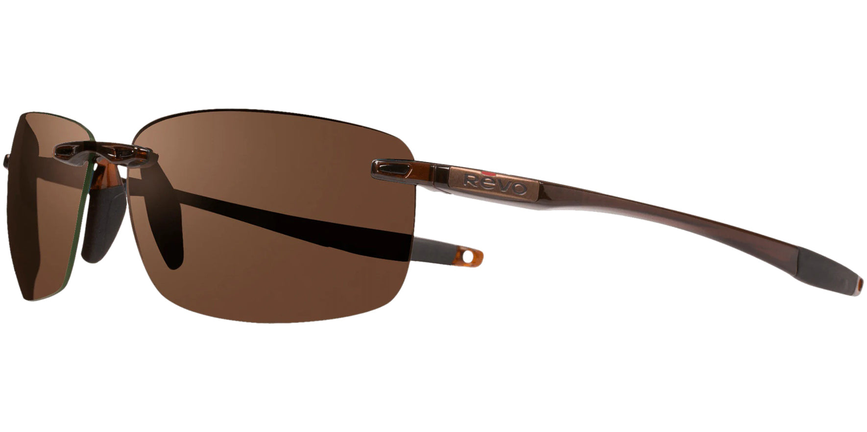 Revo Descend N Polarized Rimless Wrap