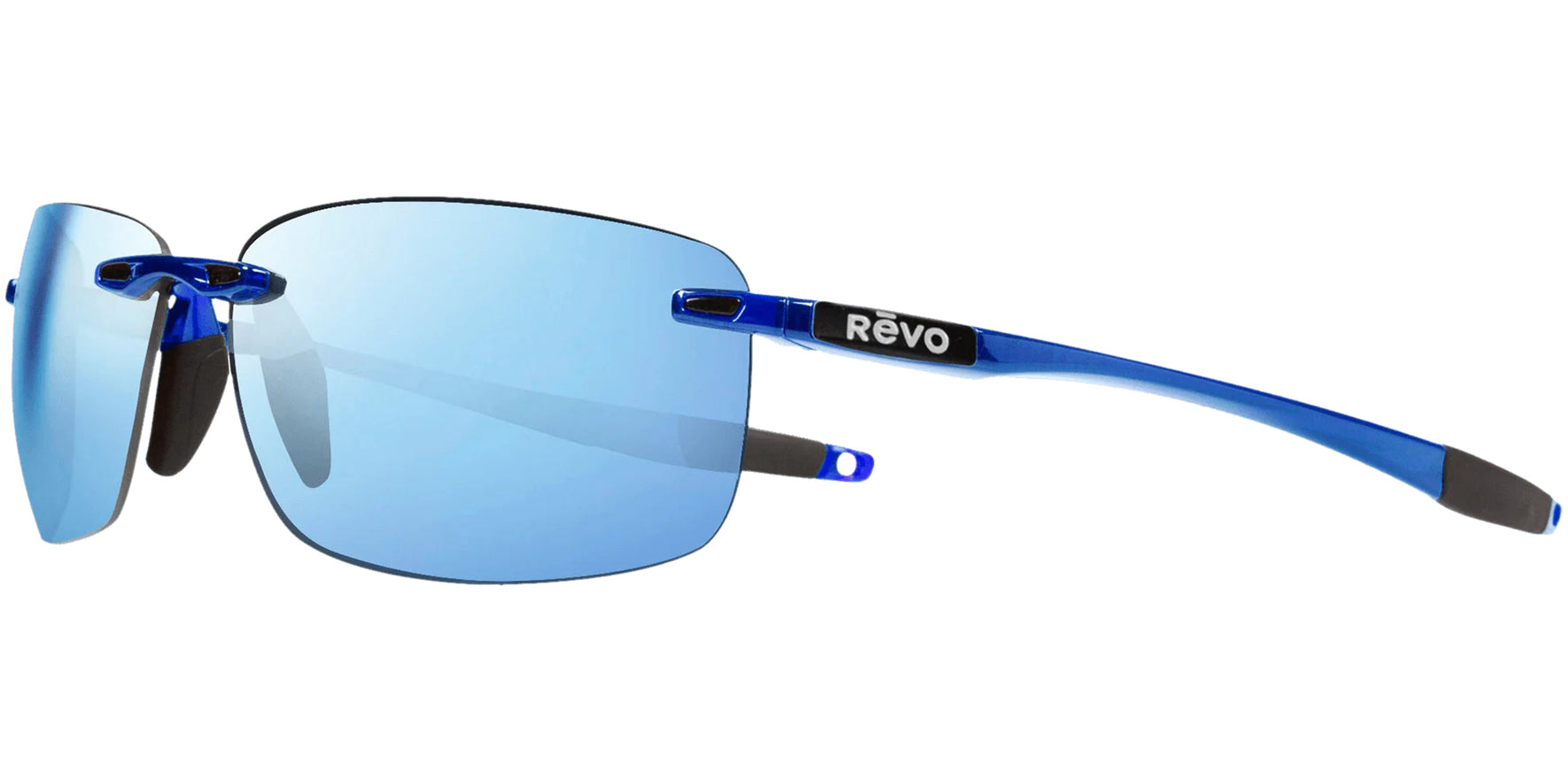 Revo Descend N Polarized Rimless Wrap