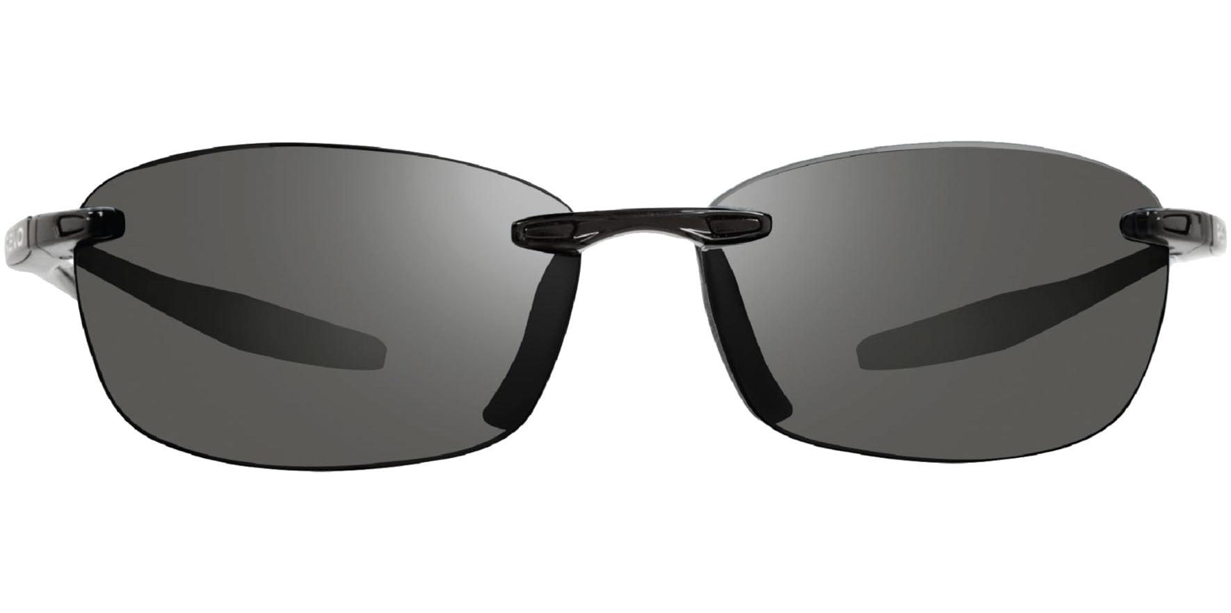 Revo Descend E Polarized Rimless Wrap w/ Mirror Lens