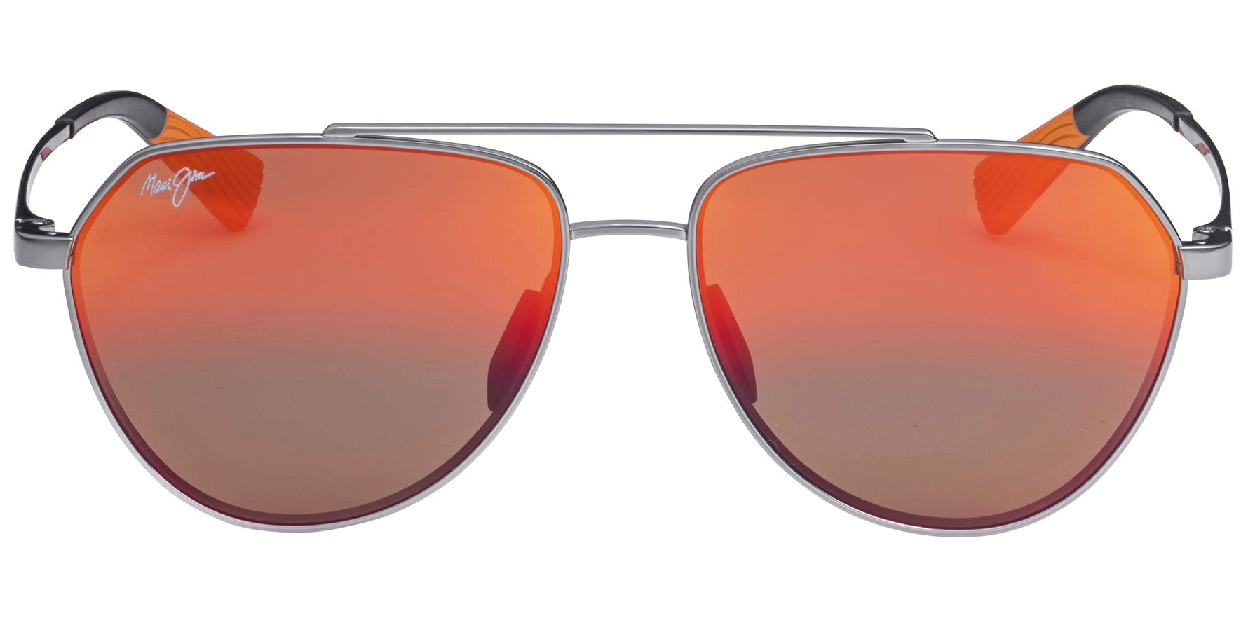 Maui Jim Waiwai Polarized Titanium Modern Aviator