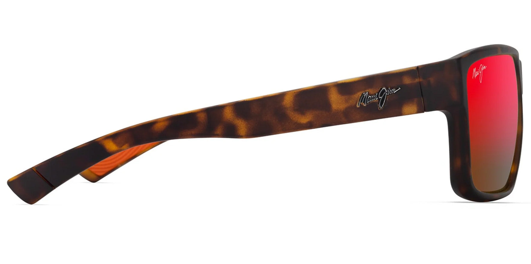 Maui Jim Uila Polarized Square Wrap w/ Glass Lens