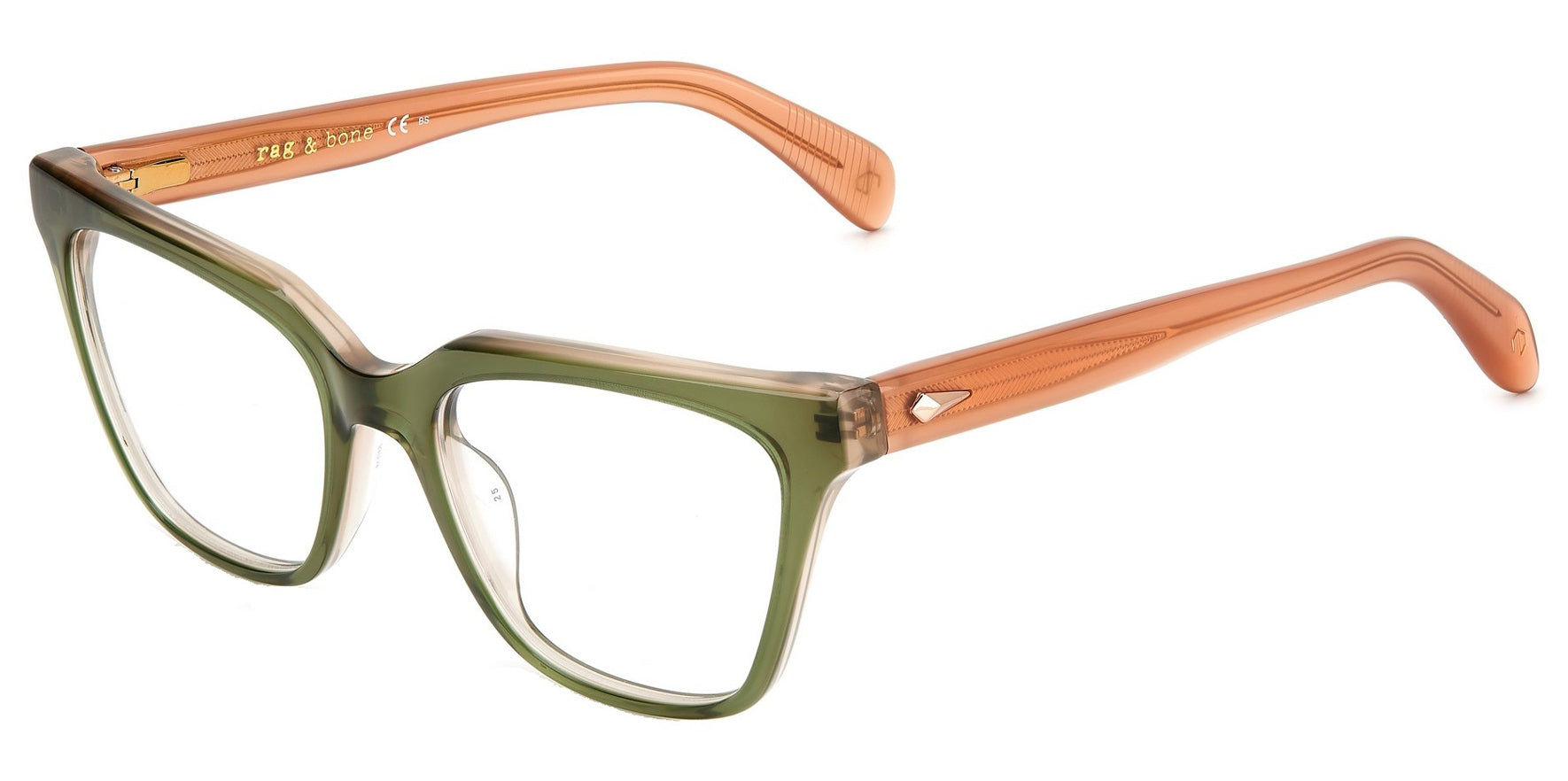 Rag & Bone Square Cat Eye Eyeglass Frames