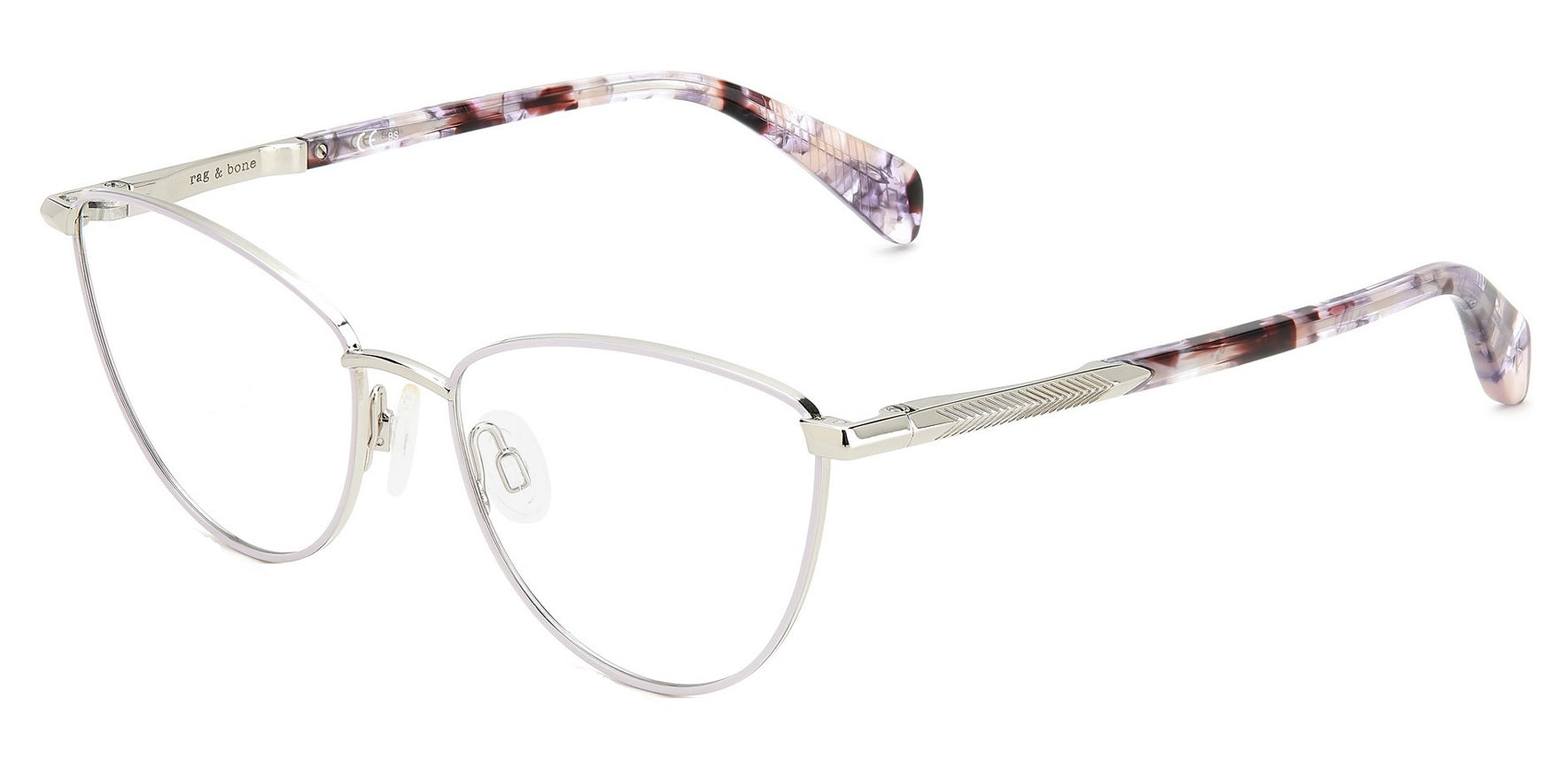 Rag & Bone Cat Eye Eyeglass Frames w/ Slim Temples