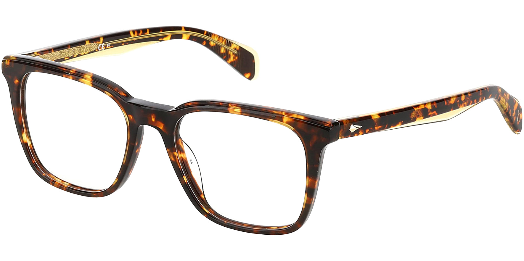 Rag & Bone Soft Square Eyeglass Frames w/ Spring Flex Hinges