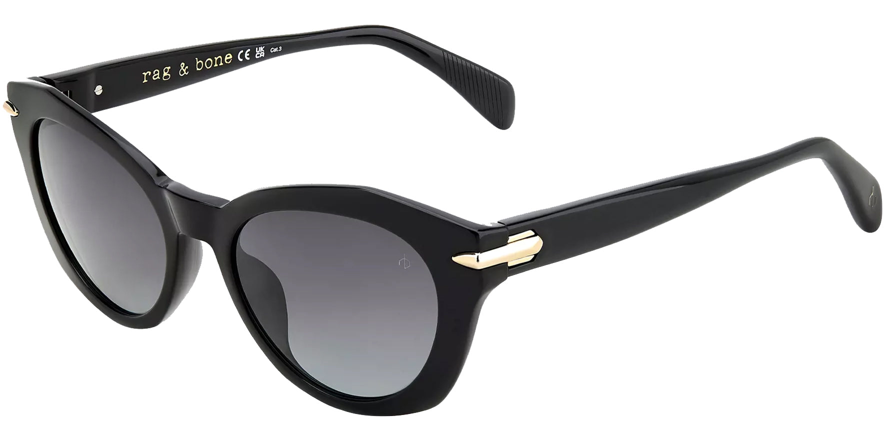 Rag & Bone Lily Round Cat Eye w/ Gradient Lens - Eyedictive