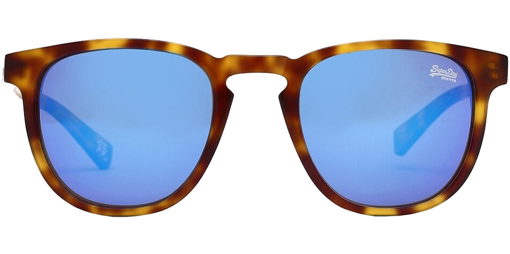 Superdry Roku Handmade Blonde Tortoise Round w/ Keyhole Nose Bridge