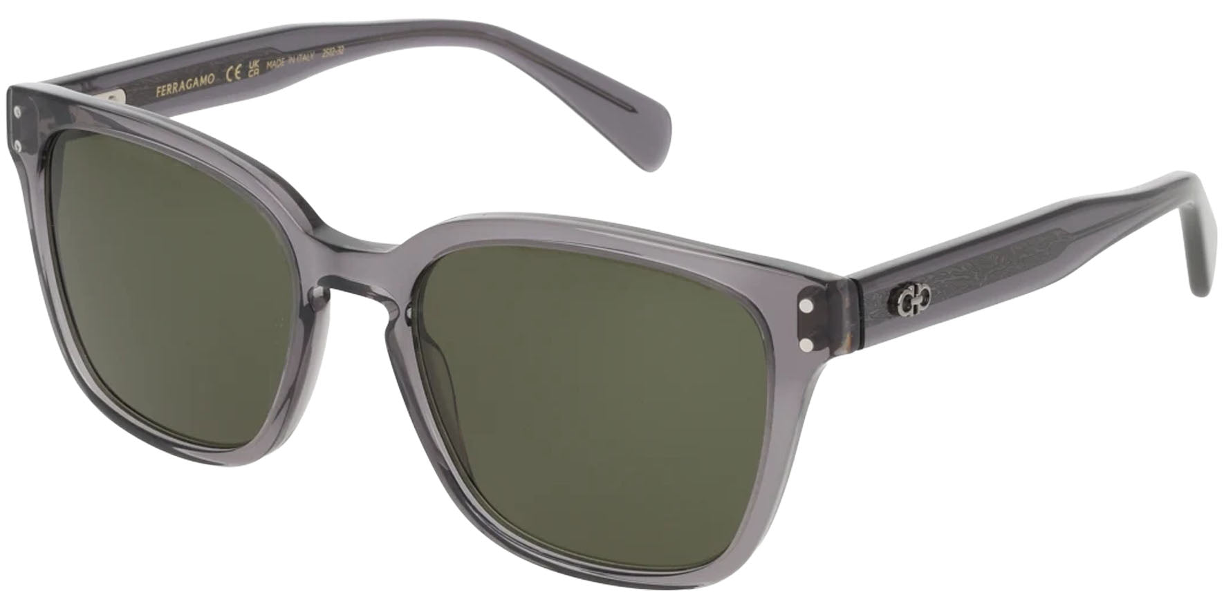 Ferragamo Soft Square w/ Keyhole Bridge