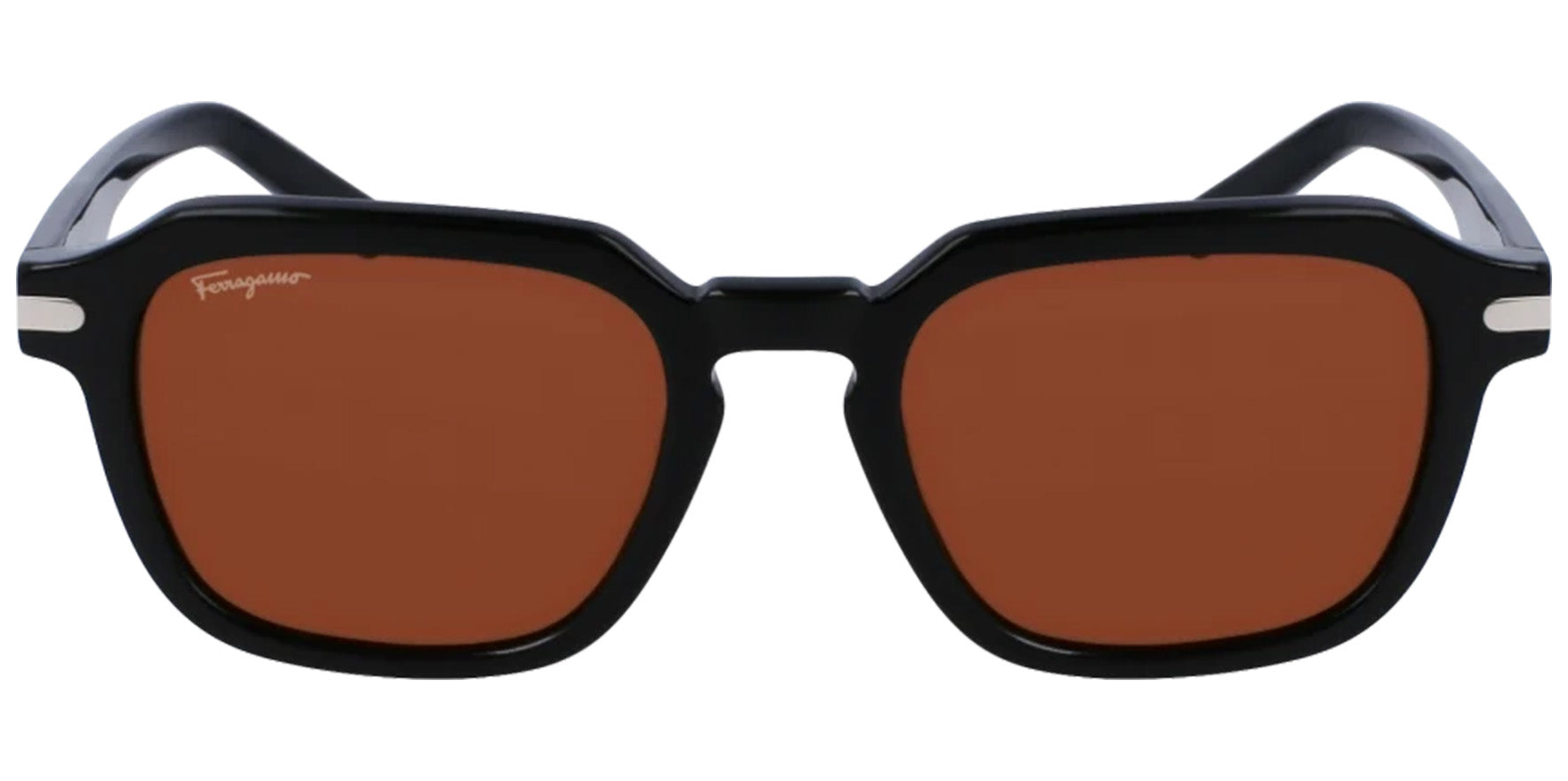 Ferragamo Geometric Square w/ Keyhole Bridge