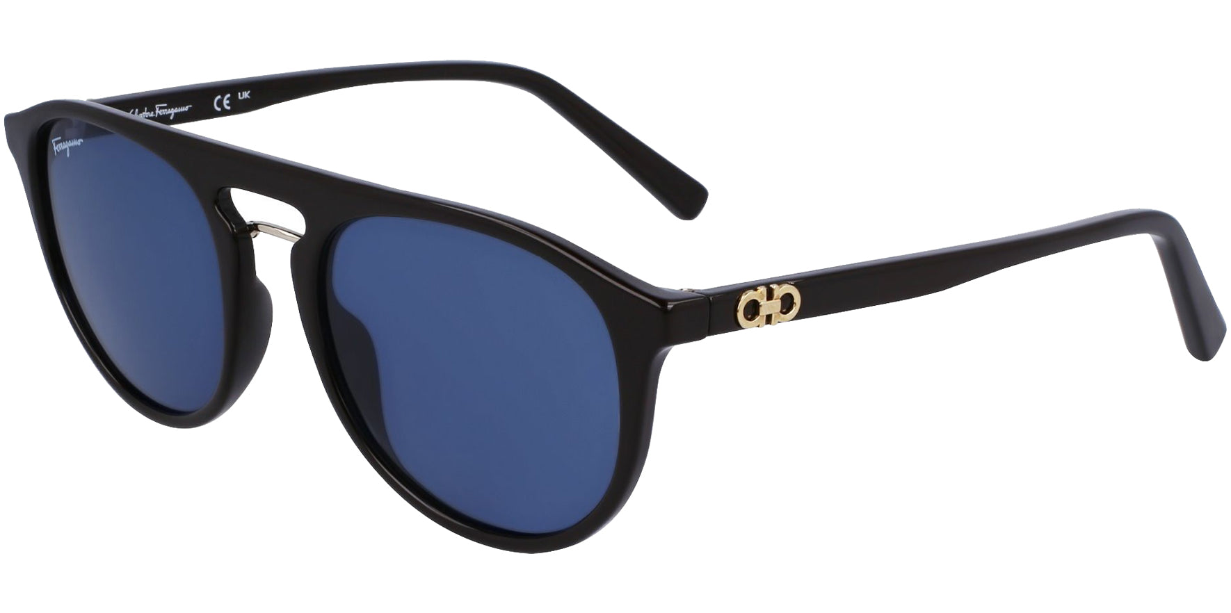 Ferragamo Pilot w/ Keyhole Bridge