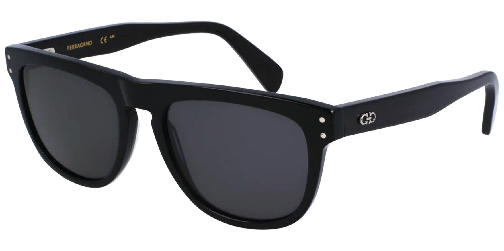 Ferragamo Stylized Flat Top Soft Square