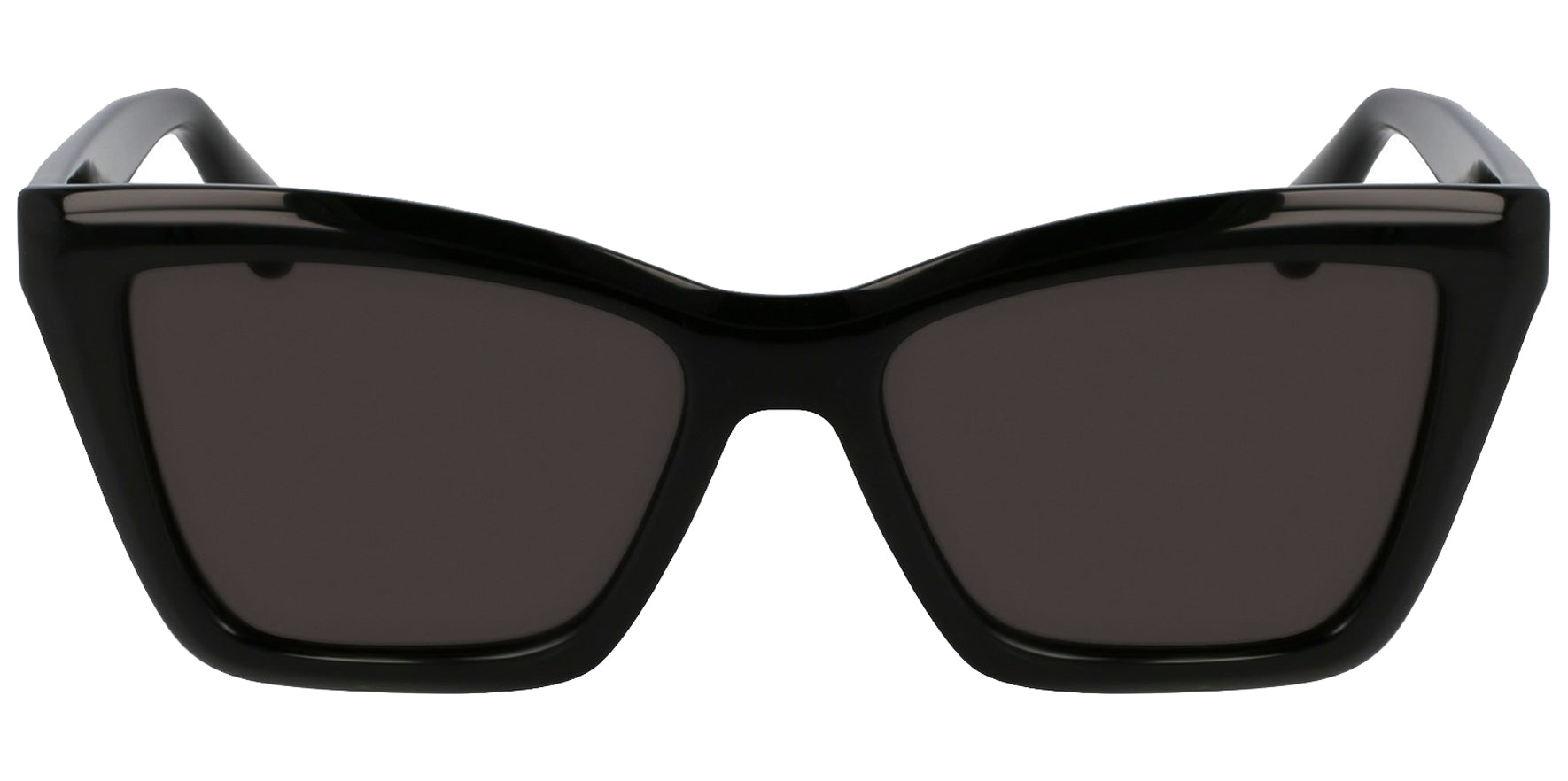 Ferragamo Squared Cat Eye w/ 5-Barrel Steel Hinges