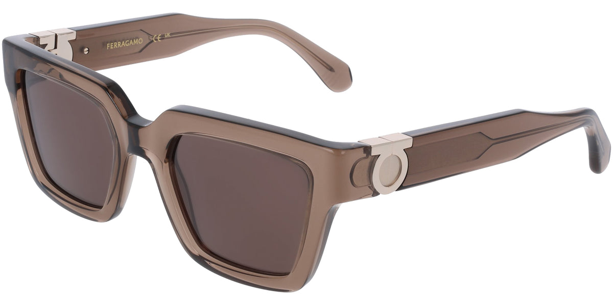 Ferragamo Chunky Square w/ Gancini Hinges