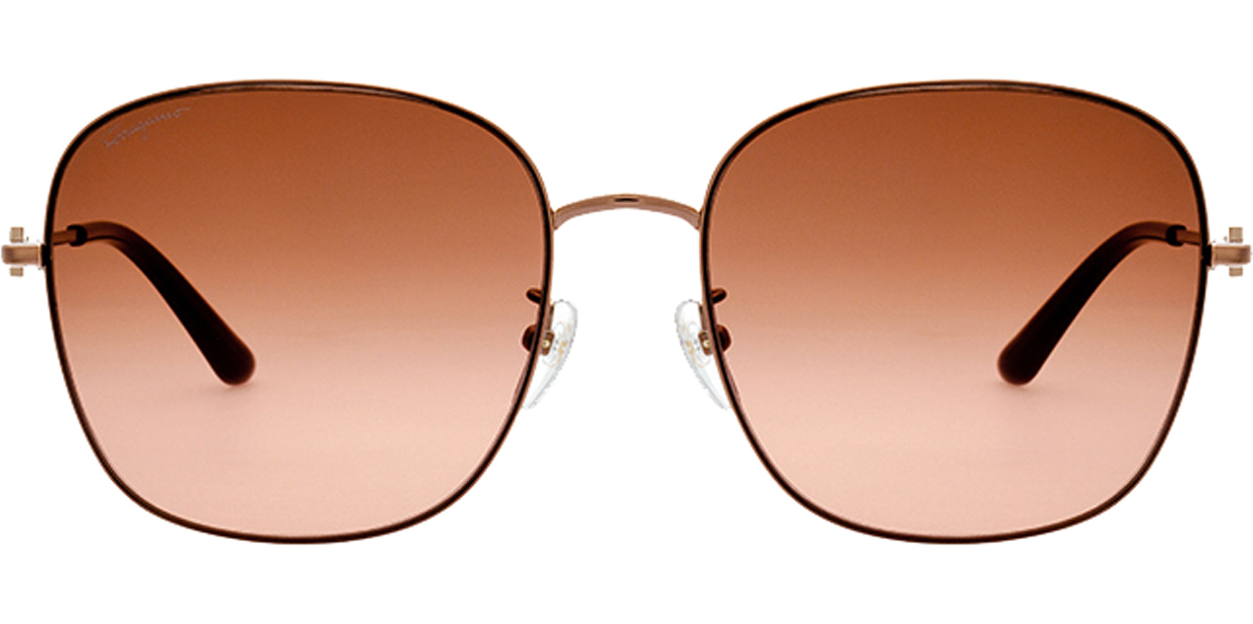 Salvatore Ferragamo Alt Fit Oversize Square w/ Gradient Lens - Eyedictive