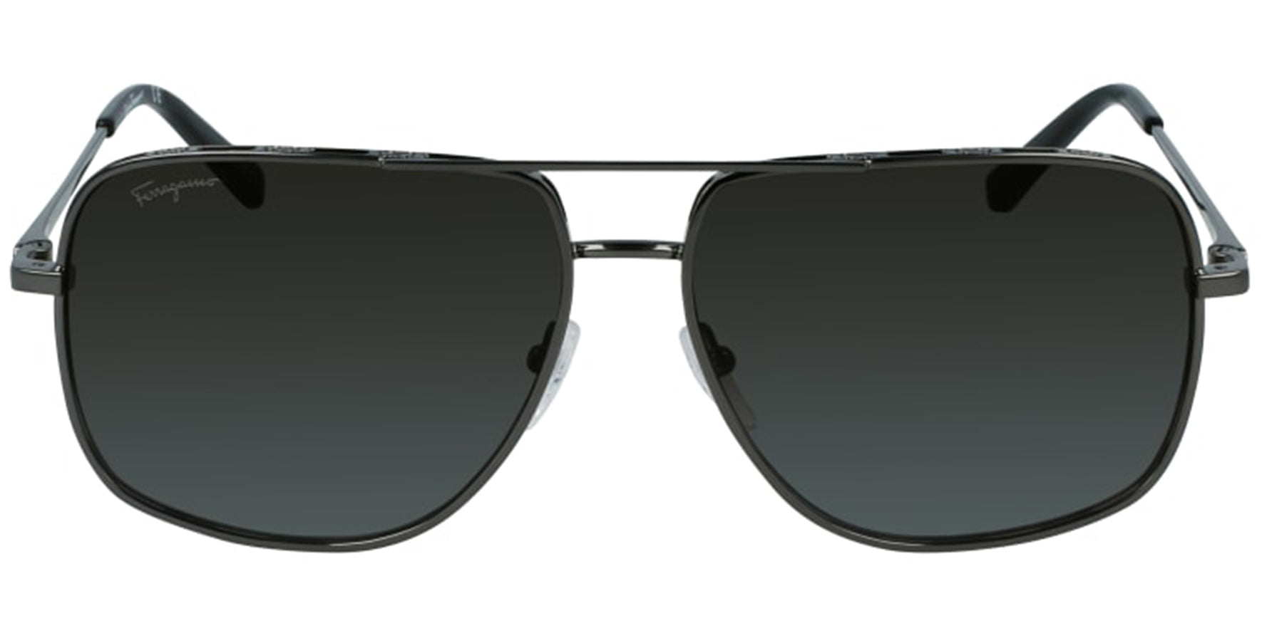 Salvatore Ferragamo Navigator w/ Gancini Rim Detail - Eyedictive