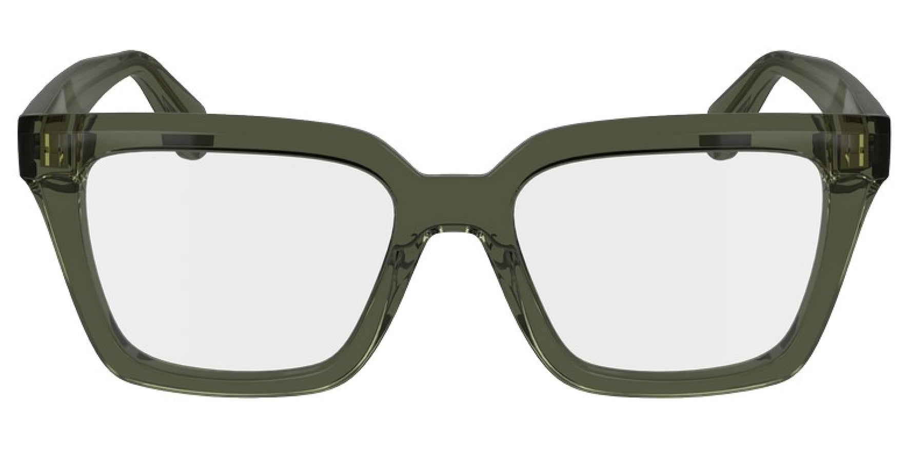 Ferragamo Square Eyeglass Frames w/ 5-Barrel Steel Hinges
