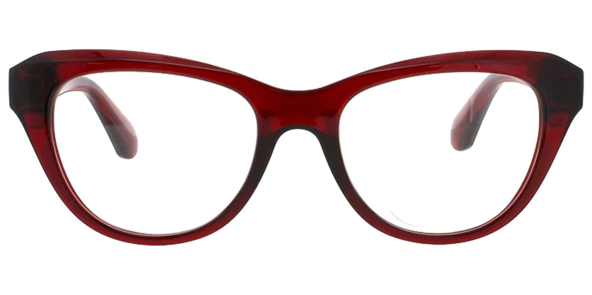 Ferragamo Cat Eye Eyeglasses Frames w/ 5-Barrel Steel Hinges