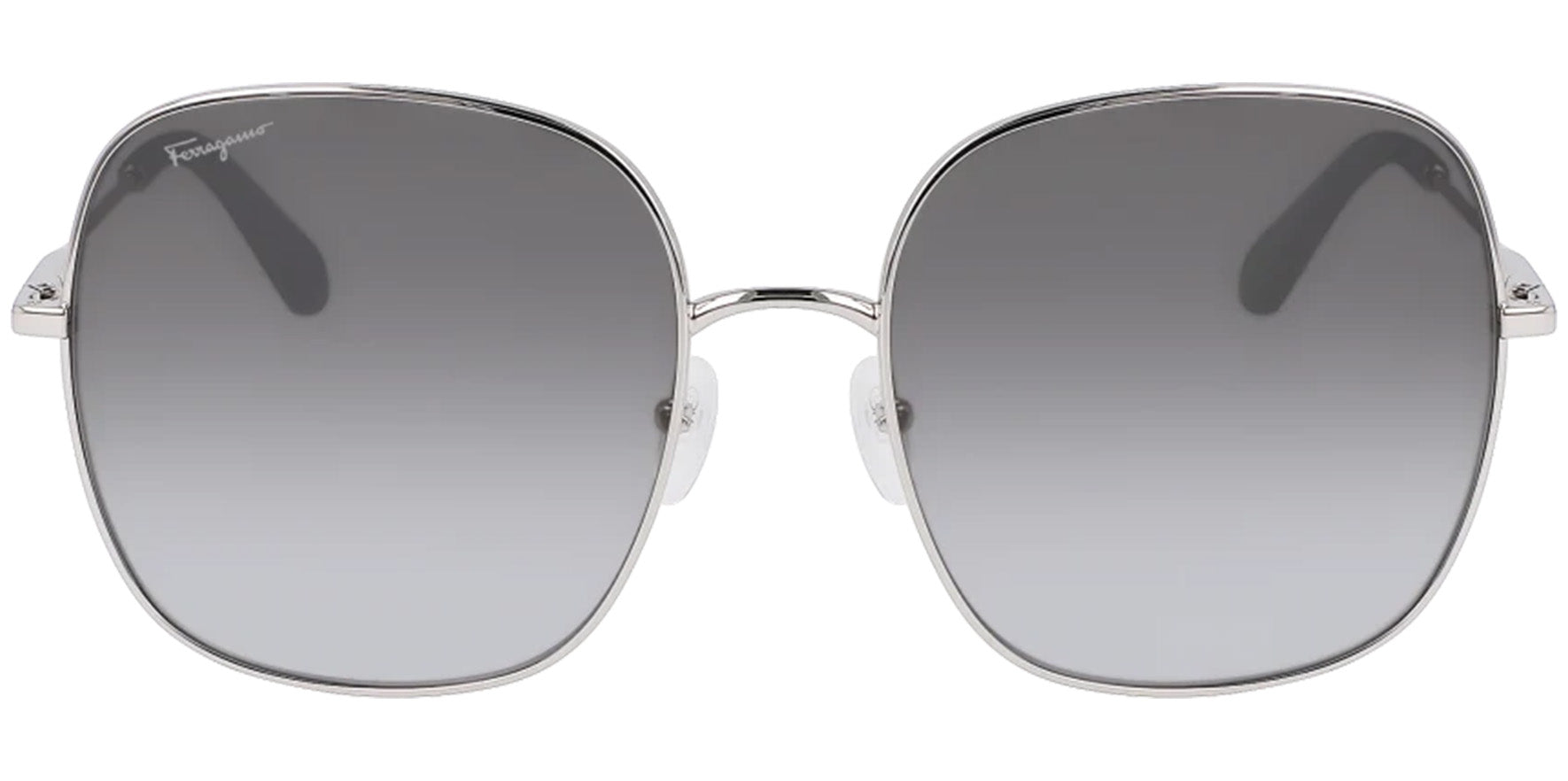 Ferragamo Oversize Square Butterfly w/ Gradient Lens