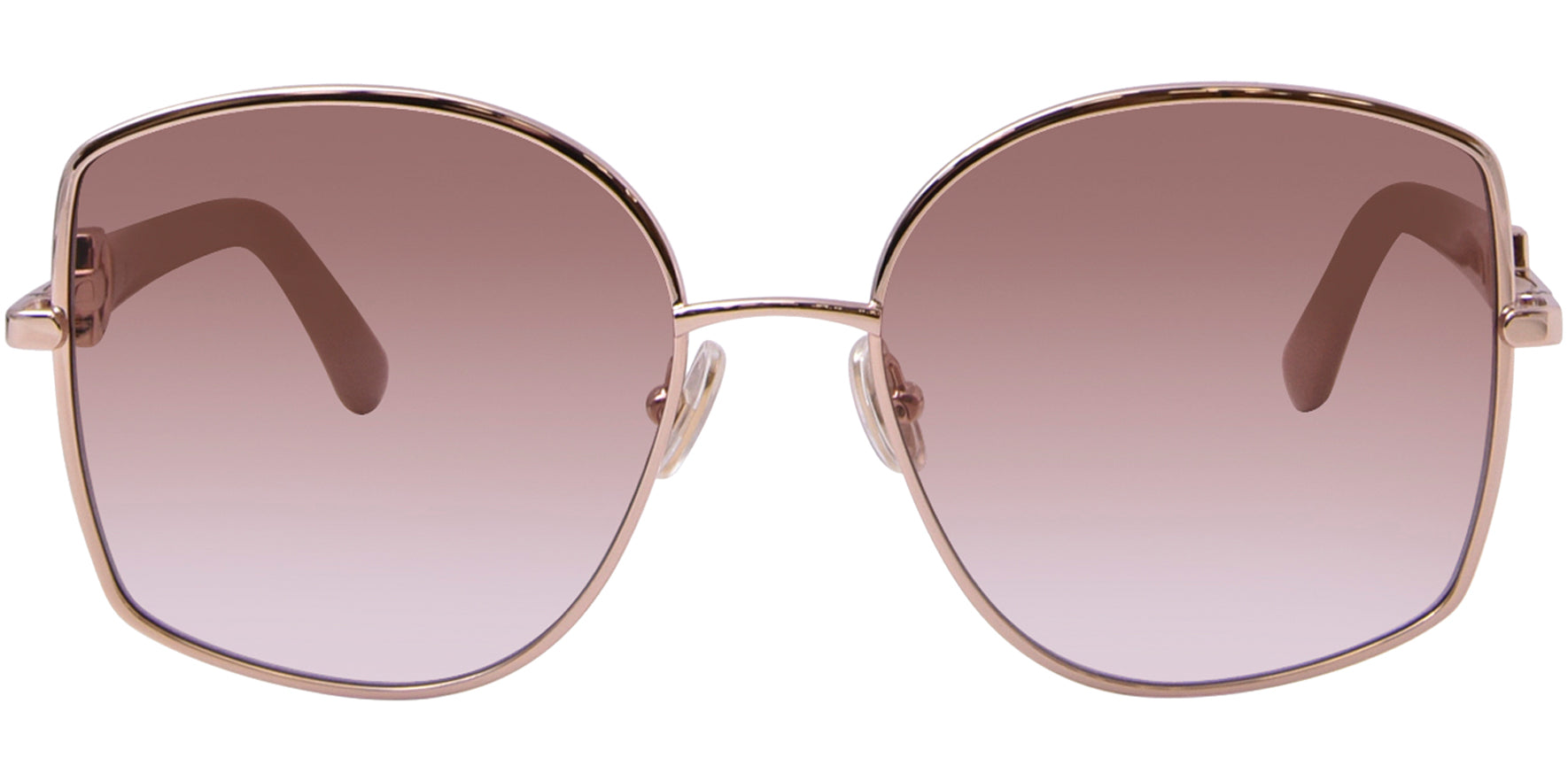 Ferragamo Oversized Butterfly w/ Gradient Lens