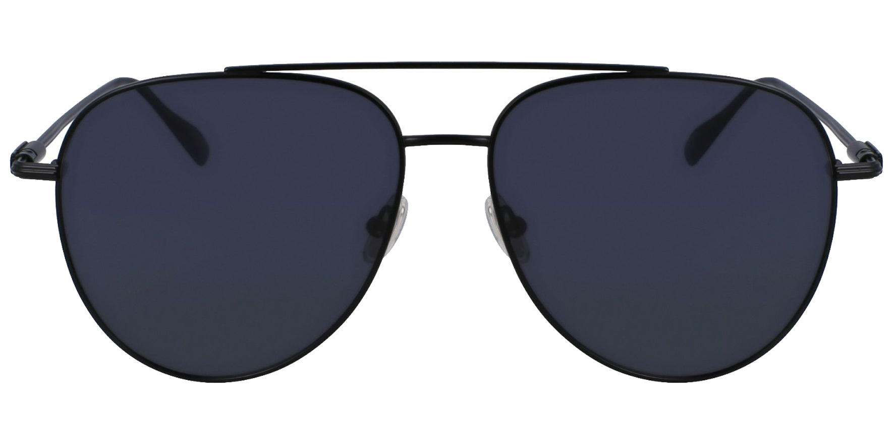 Ferragamo Classic Aviator w/ Metal Temples