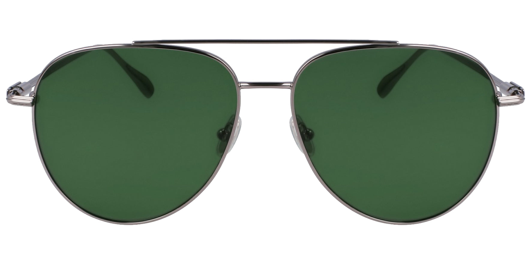 Ferragamo Classic Aviator w/ Metal Temples