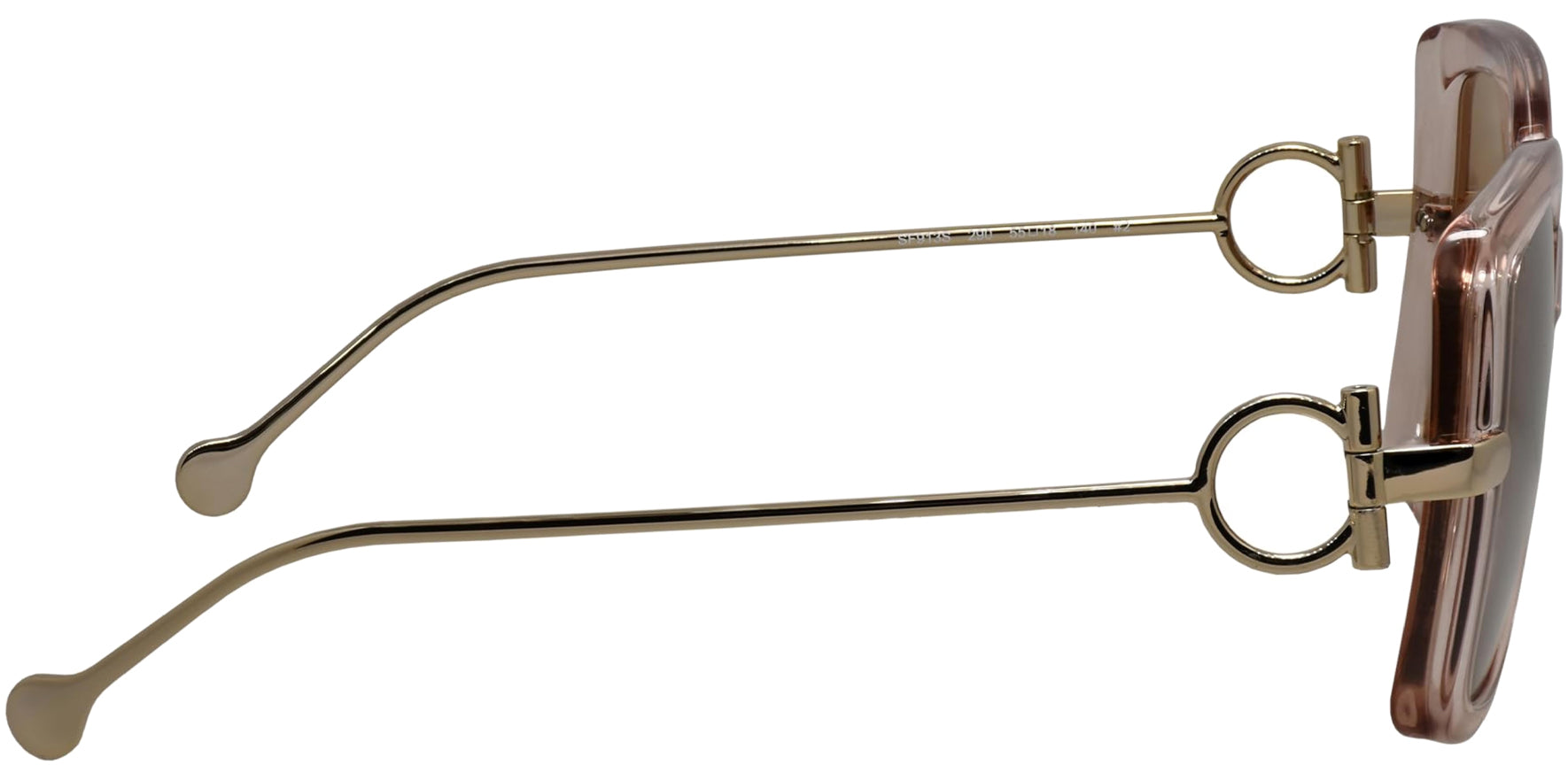 Salvatore Ferragamo Oversize Square w/ Gancio Hinge - Eyedictive