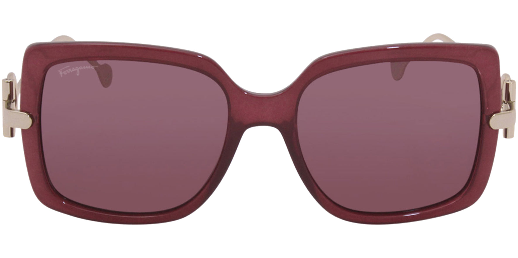 Salvatore Ferragamo Oversize Square w/ Gancio Hinge - Eyedictive