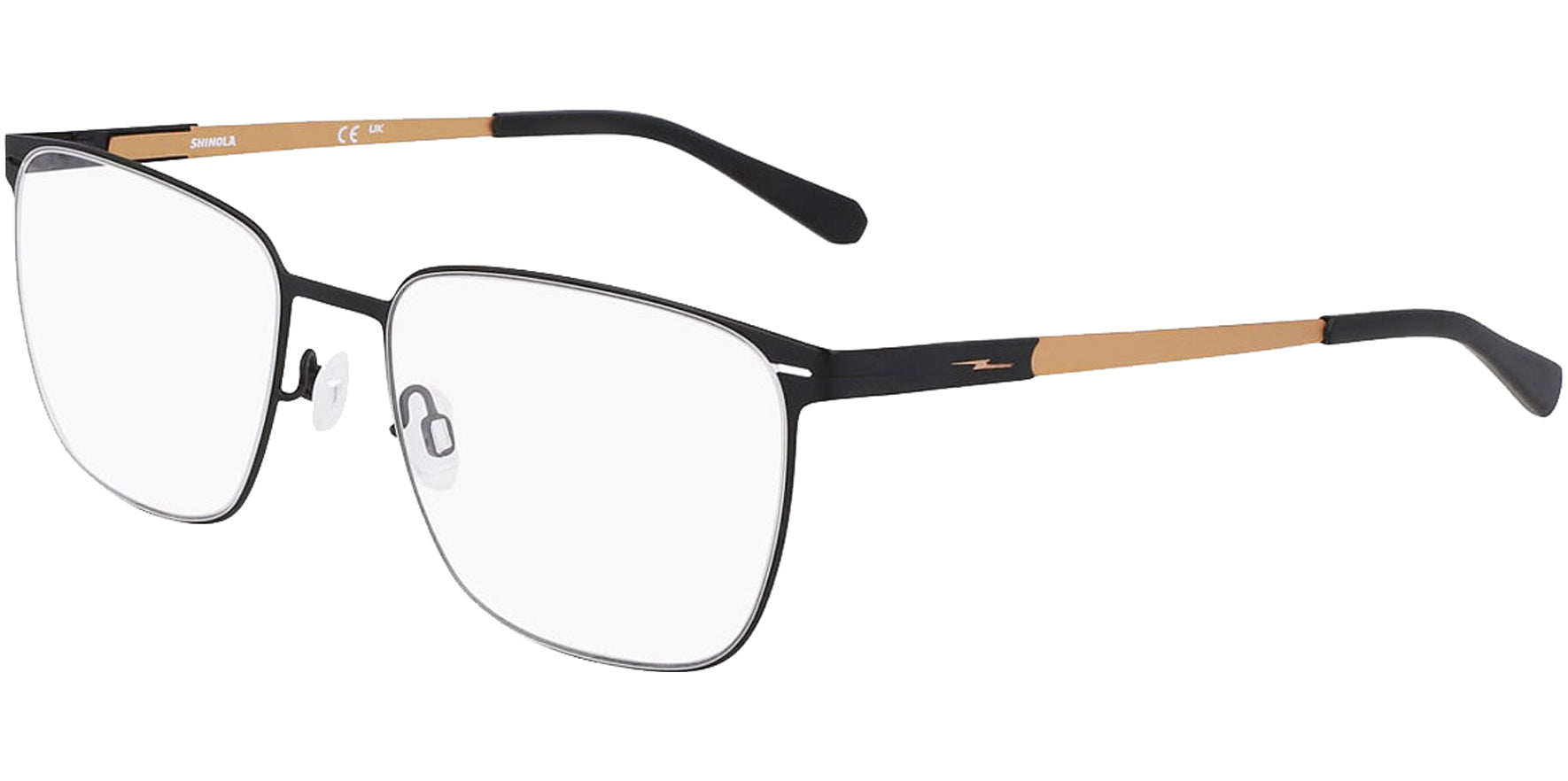 Shinola Flexon Curvy Way-Style Titanium Eyeglass Frame