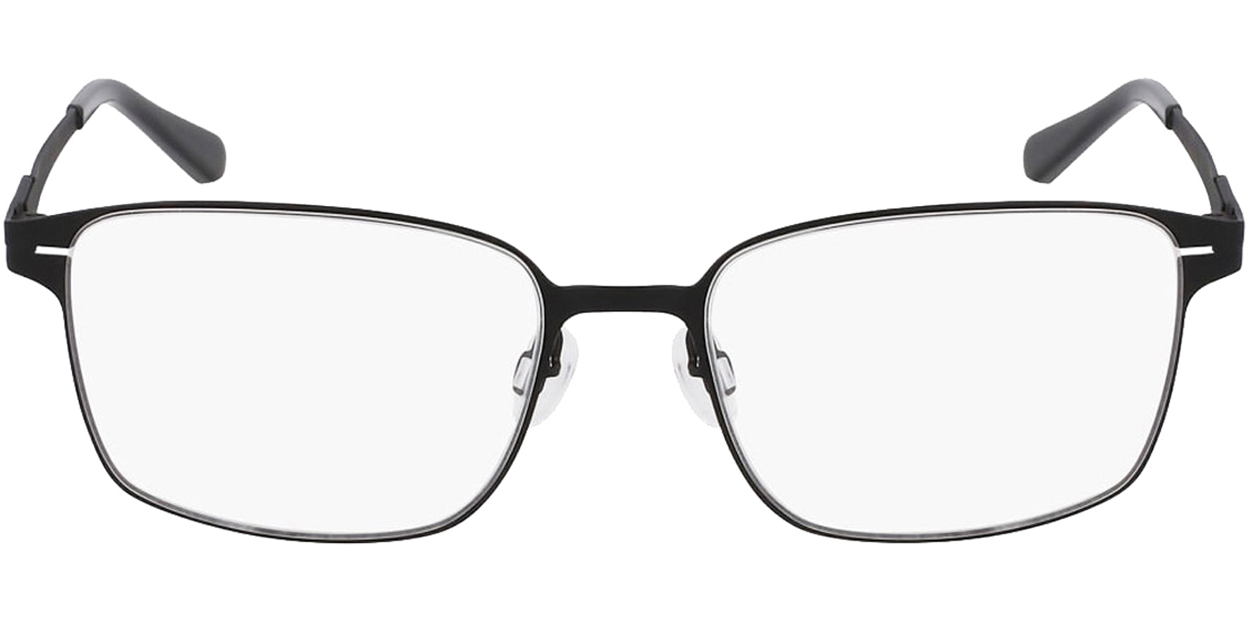 Shinola Flexon Rectangular Way-Style Titanium Eyeglasses