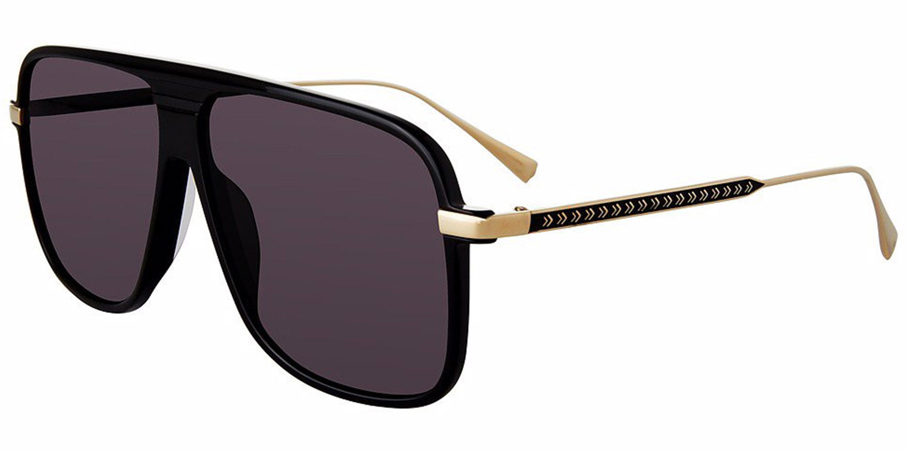 John Varvatos Retro Navigator w/ Slim Metal Temples