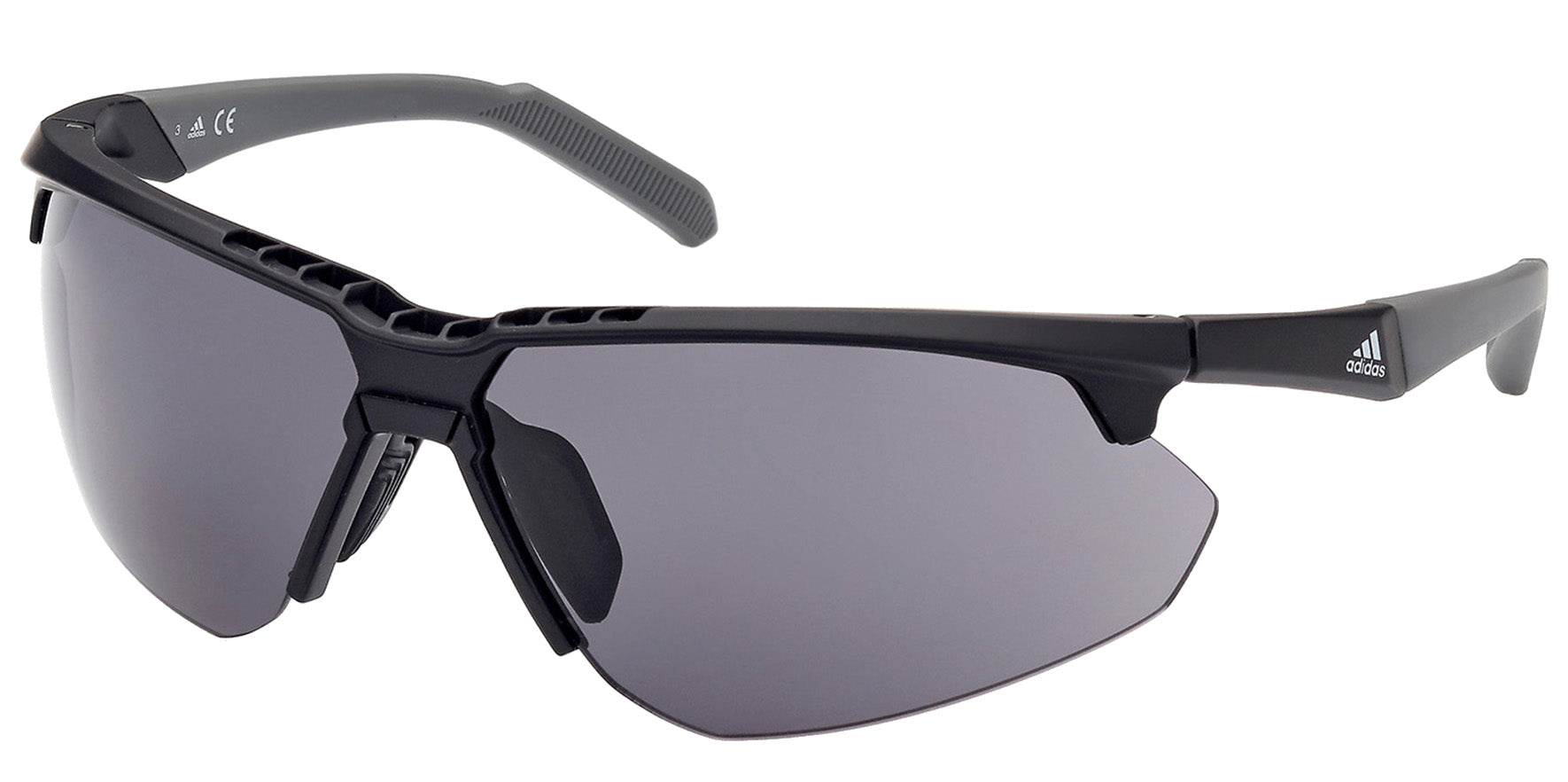 Adidas Semi-Rimless Wrap w/ Clear Bonus Lens