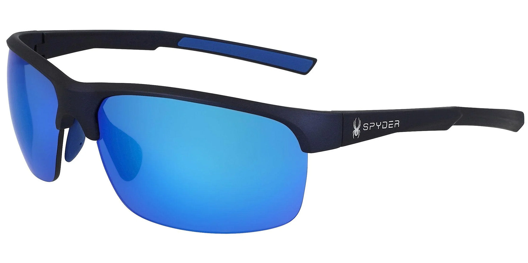 Spyder Polarized Semi-Rimless Wrap w/ Rubberized Temple Tips