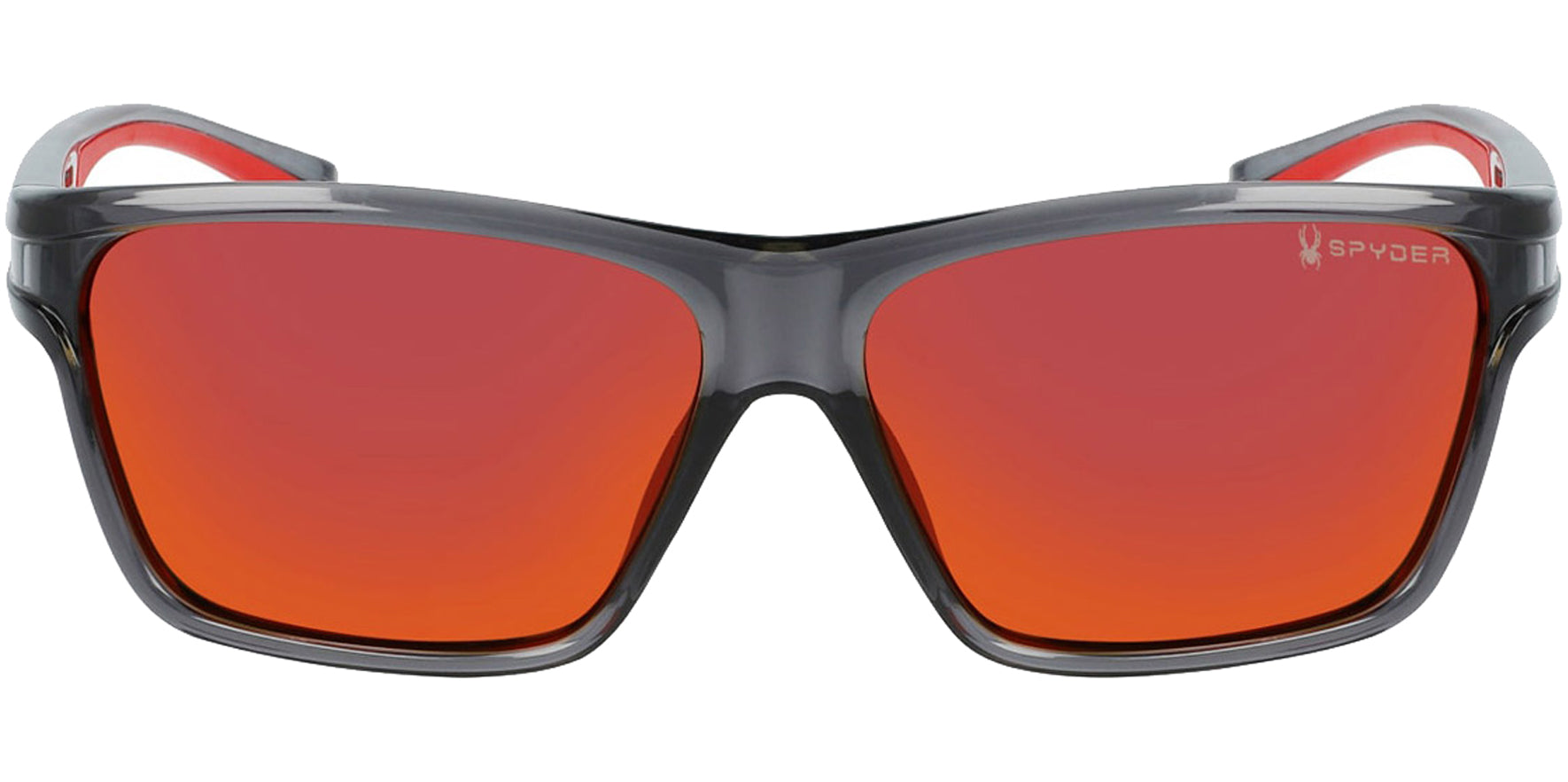 Spyder Polarized Modern Square Sunglasses w/ Rubberized Temples