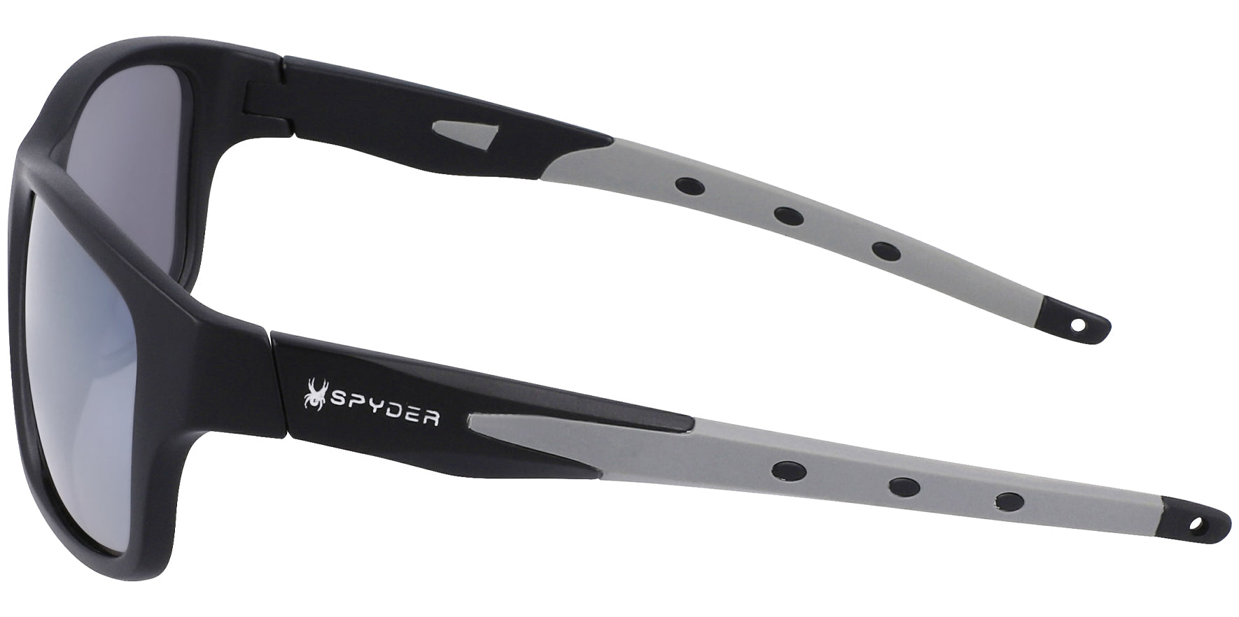 Spyder Polarized Black Diamond Square Wrap - Eyedictive