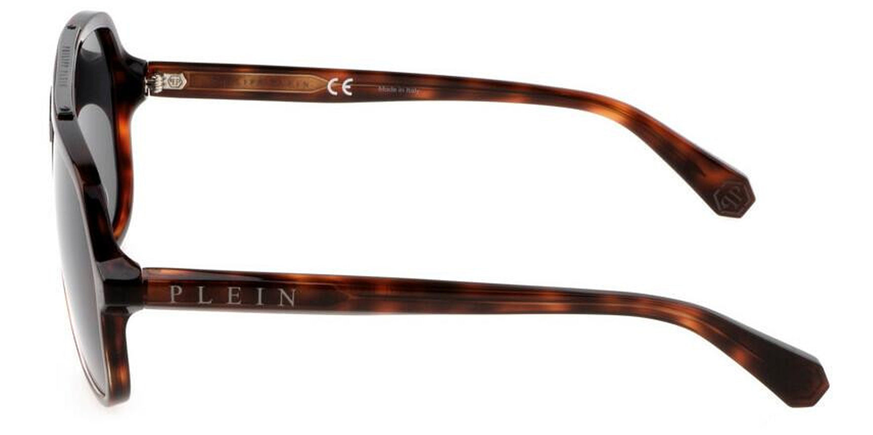 Philipp Plein Urban Vega Polarized Havana Oversize Navigator - Eyedictive