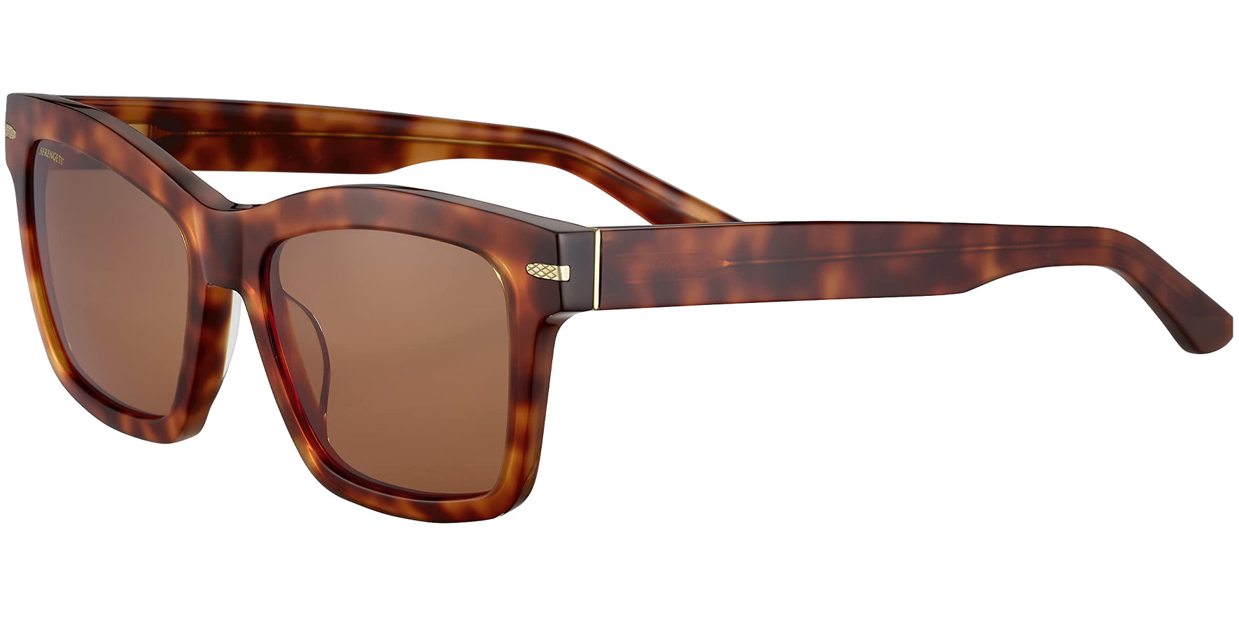 Serengeti Winona Polarized Photochromic Square w/ Glass Lens