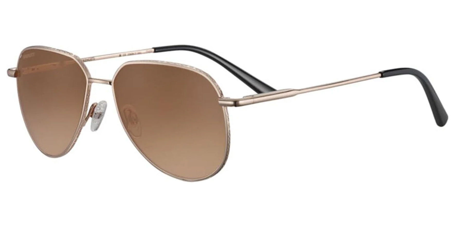 Serengeti Gold-Tone Pilot w/ Mineral Lens - Eyedictive