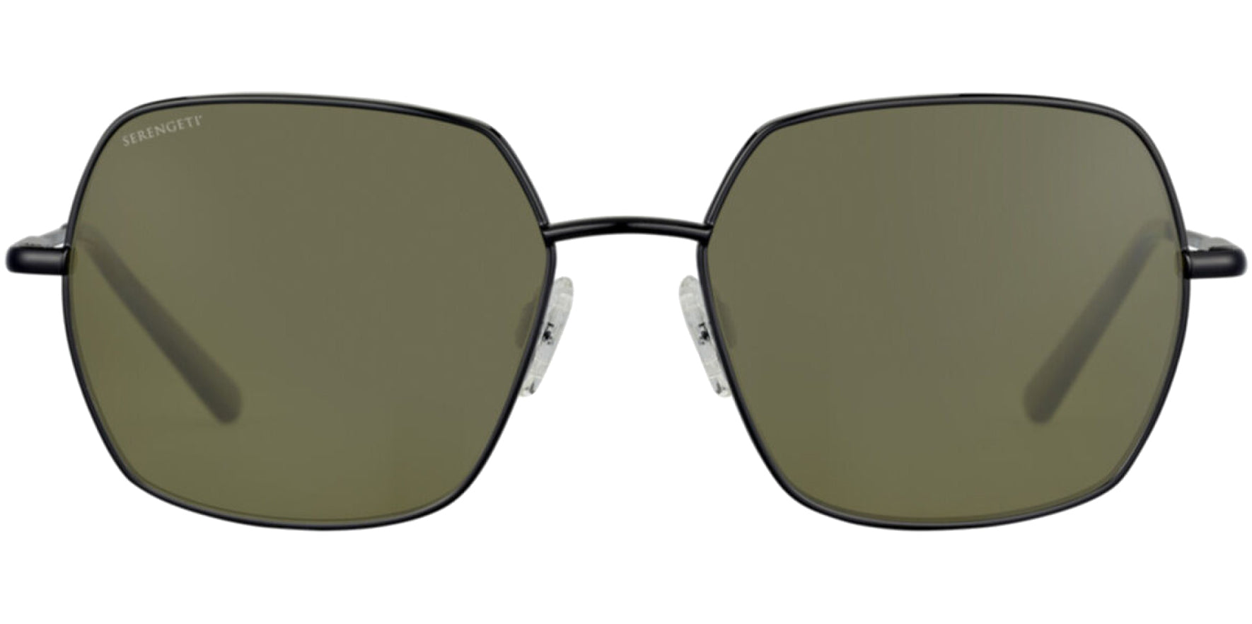 Serengeti Loy Polarized Photochromic Geometric Square Glass Lens