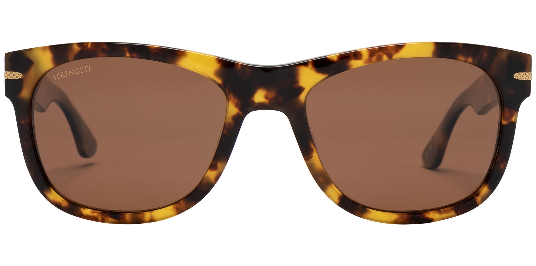 Serengeti Foyt Large Polarized Photochromic Black Soft Square