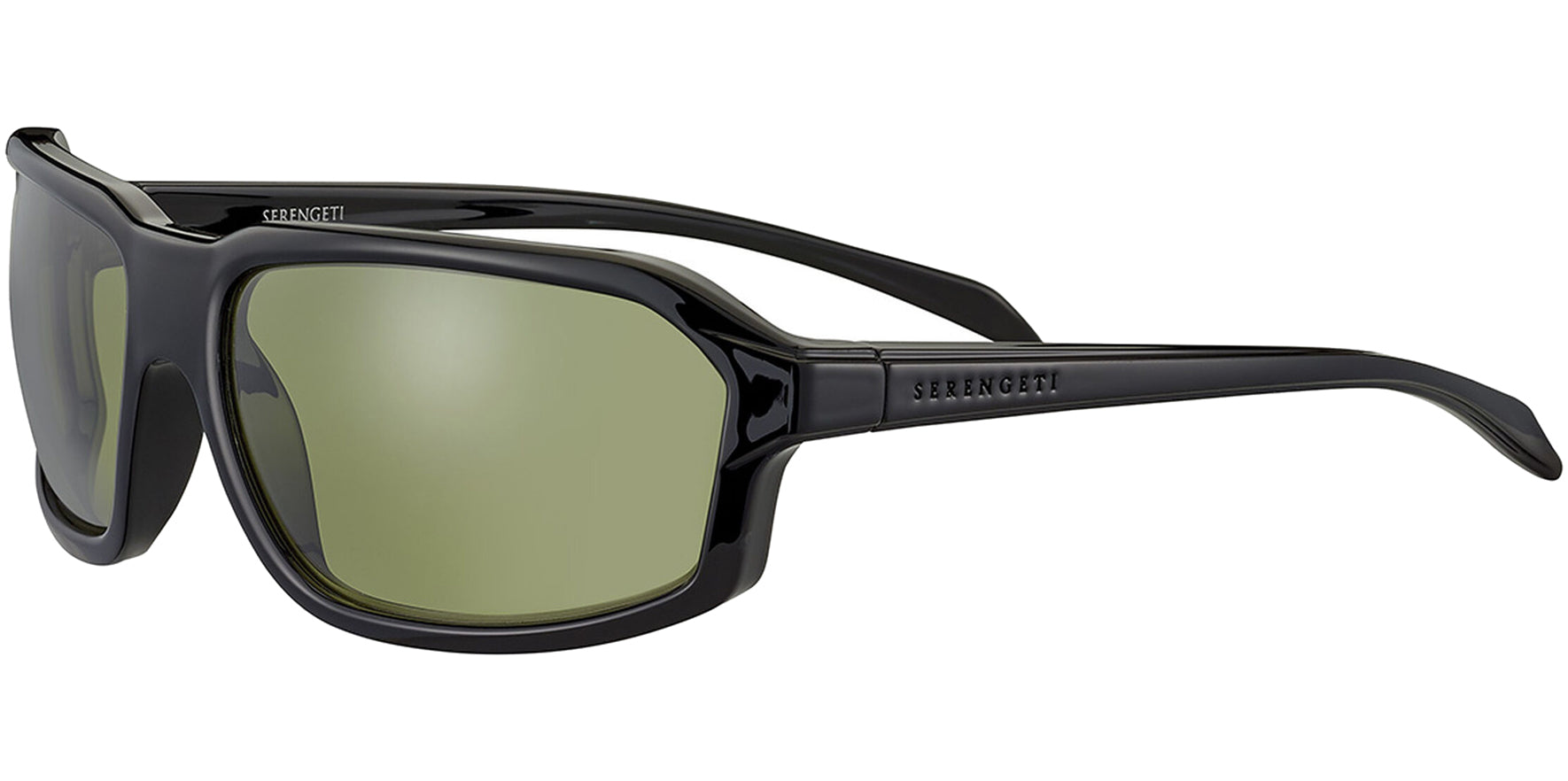 Serengeti Hext Photochromic Black Shiny Wrap