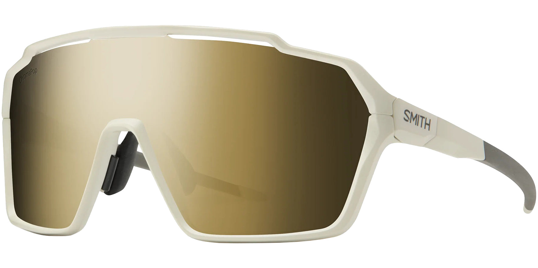Smith Optics Shift XL MAG ChromaPop Matte Bone Shield w/ Clear Bonus Lens